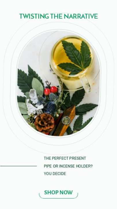 Instagram Story Video Generator for a Cannabis Dispensary 4694