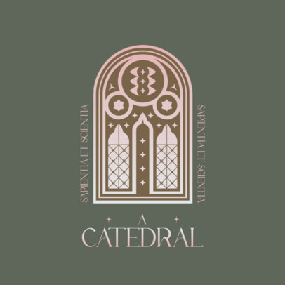 Esoteric Logo Maker Inspired by a Dark Academia Aesthetic