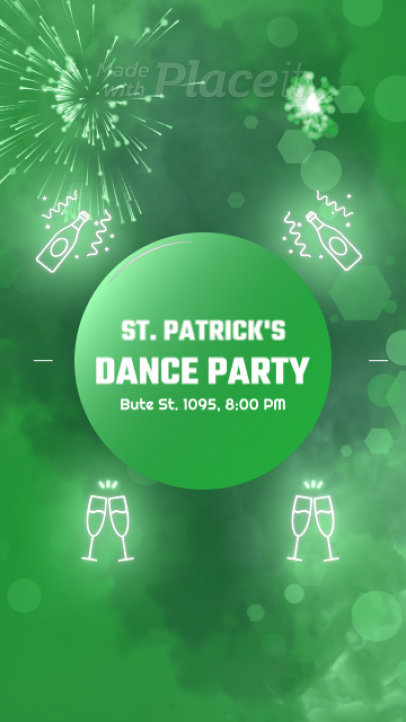 Instagram Story Video Maker for a St Patrick's Day Party