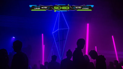 Twitch Overlay Maker Featuring a Futuristic Style and Unique Fonts 4828-el1