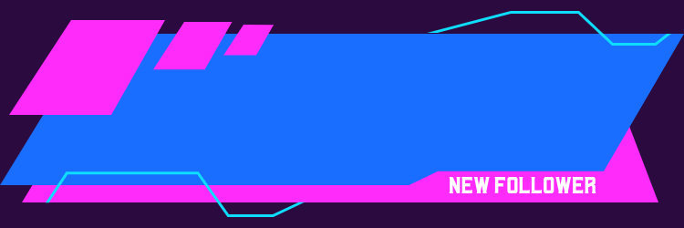 Placeit - Twitch Alert Box Design Template with Modern Graphics and a ...