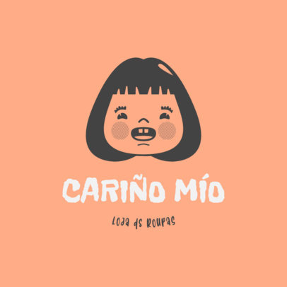 Cute Logo Maker for a Baby Store Brand