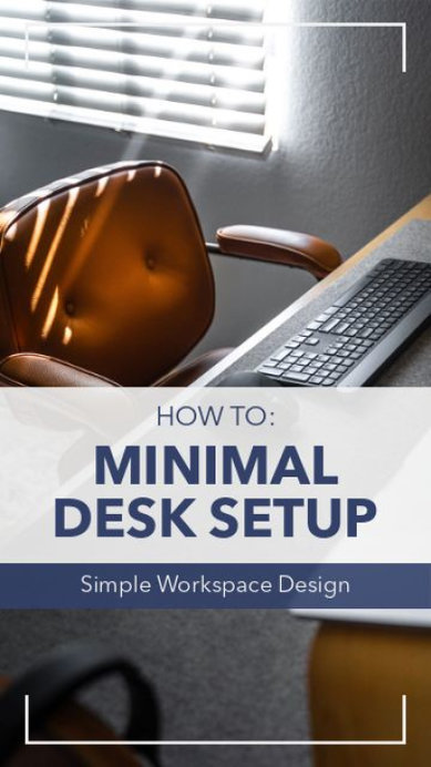 Instagram Story Video Maker Featuring Home Desk Setup Tips
