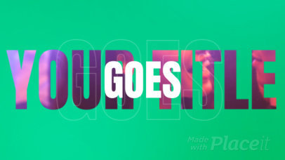 Fun Slideshow Video Maker with a Nightclub Theme 3378-el1