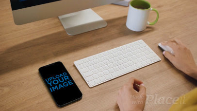 iPhone 12 Pro Max Video Featuring a Woman at Work