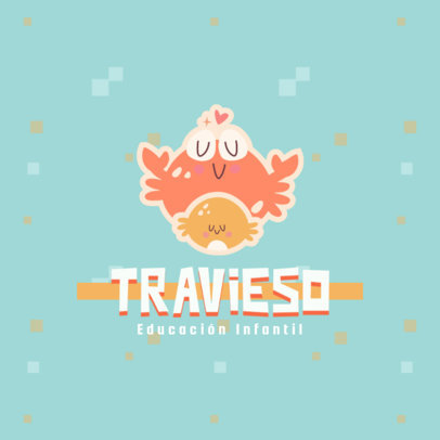 Logo Maker Featuring a Parenthood Theme and Cute Illustrations