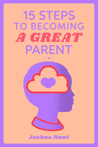 Book Cover Design Maker for New Parents Featuring a Compelling Title 4930f