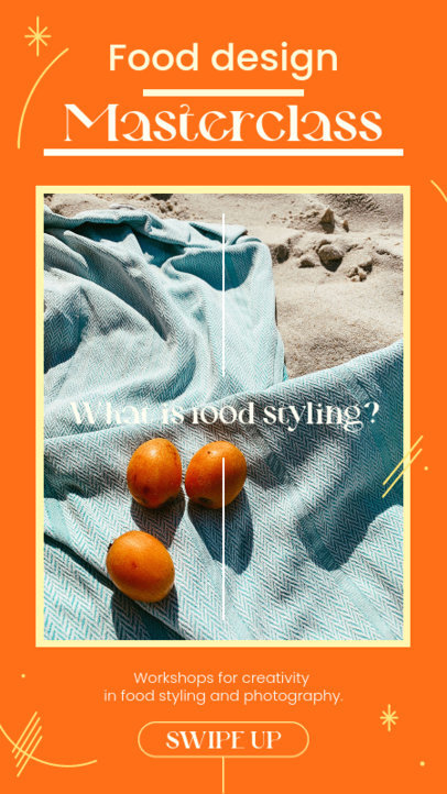Instagram Story Creator with a Food-Styling Theme 4396c