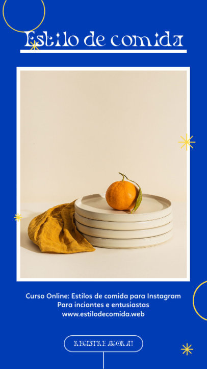 Instagram Story Template for Food Styling Enthusiasts 4396f