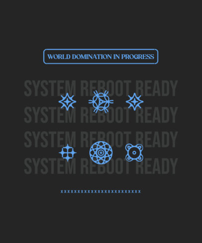 Modern T-Shirt Design Generator Featuring Small Trendy Icons