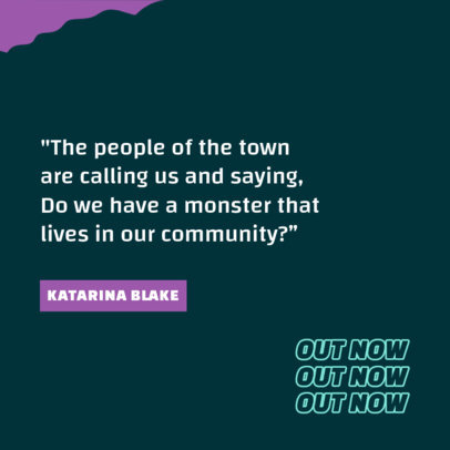 True Crime-Themed Instagram Post Design Maker for a Podcast