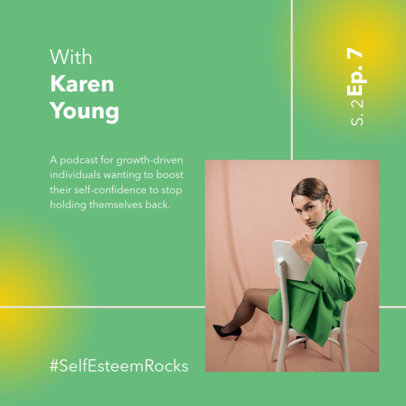 Instagram Post Generator for a Self-Growth Podcast 