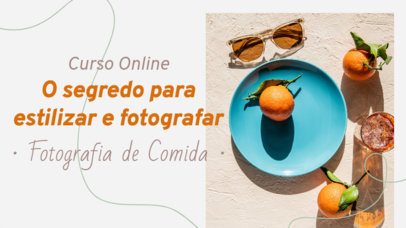 YouTube Thumbnail Generator for a Food Photography Tutorial