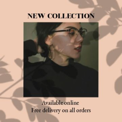 Minimal Instagram Post Video Generator for a Clothing Brand's New Collection