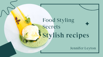 YouTube Thumbnail Design Creator to Teach Food Styling Tips