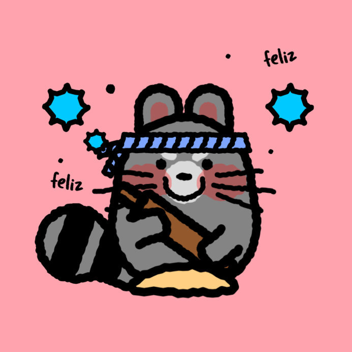 Avatar Logo Maker Featuring a Baker Raccoon