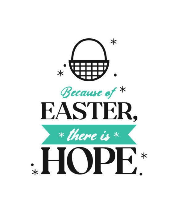 Easter-Themed T-Shirt Maker with a Quote about Faith
