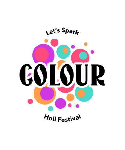 T-Shirt Design Maker to Celebrate the Holi Festival