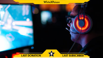 Twitch Webcam Frame Generator Inspired by Call of Duty and War Games