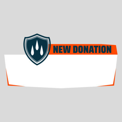 Twitch Alert Box Template with a COD-Inspired Style