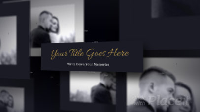 Photo Slideshow Video Maker with a Black and White Filter