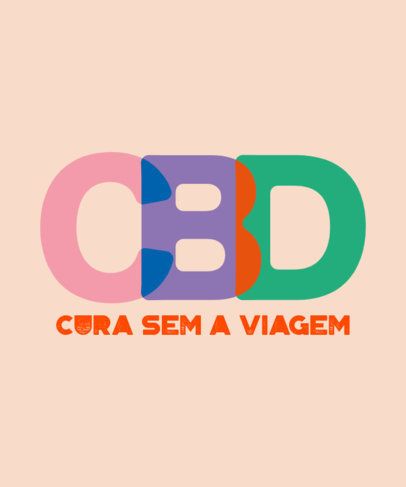 T-Shirt Design Maker Featuring Cool Fonts and a Message About Medical Marijuana 4441d