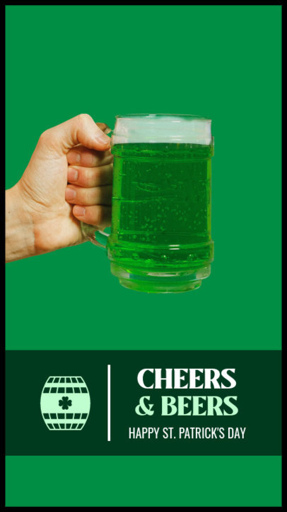 Instagram Story Generator for a St Patrick's Day Celebration