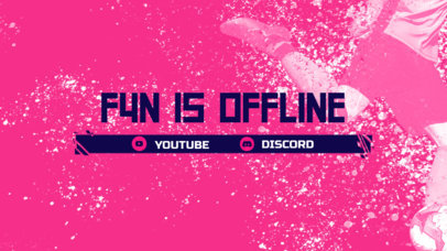 Soccer-Themed Twitch Offline Screen Design Generator With Realistic Graphics