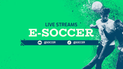 Twitch Screen Design Creator for a Soccer-Themed Channel