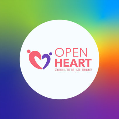 Senior Housing Logo Generator for the LGBTQ+ Community