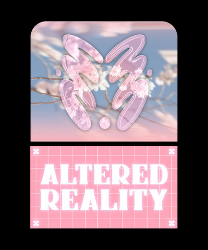 Trendy T-Shirt Design Generator With Chrome-Like Textures and a Retro Aesthetic