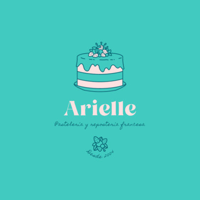 Minimalistic Logo Generator for a Bakery Shop