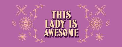 Floral Mug Design Maker for an Awesome Mom 4462a