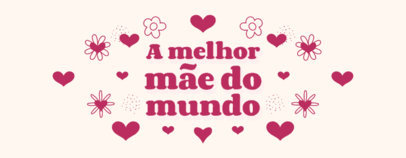 Mother's Day-Themed Mug Design Maker with Hearts Graphics 4462e