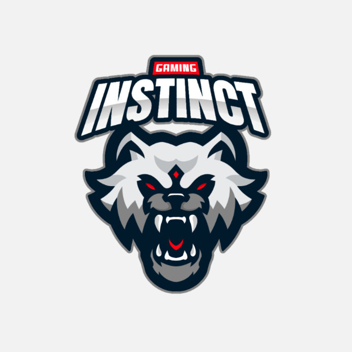 Placeit - e-Sports Team Logo Maker with Graphics of Wild Animal Mascots