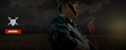 Twitch Profile Banner Design Maker With a COD-Inspired Aesthetic