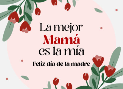 Greeting Card Design Maker Featuring a Mother's Day Theme with Tulip Illustrations