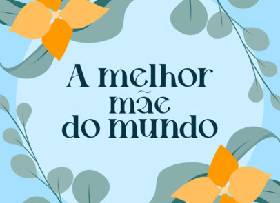 Greeting Card Design Generator with a Message for Mother's Day