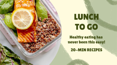 YouTube Thumbnail Design Generator to Promote Healthy Eating