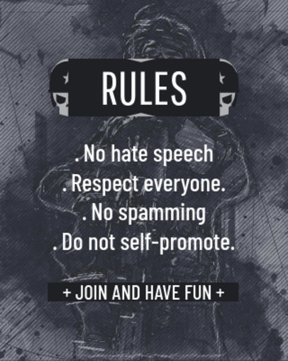 Twitch Info Panel Design Creator Featuring a War Theme Inspired by COD