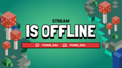 Twitch Offline Banner Maker  Featuring a Minecraft-Inspired Aesthetic