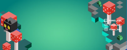 Twitch Profile Banner Maker With a Minecraft-Inspired Aesthetic