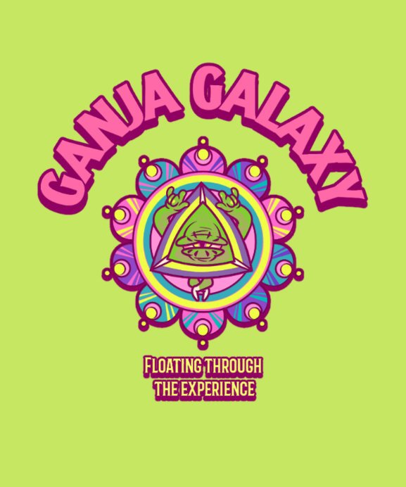 Placeit - Cannabis-Themed T-Shirt Design Maker with a Psychedelic ...