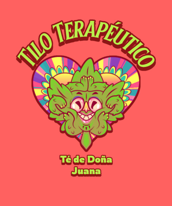 Placeit - T-Shirt Design Generator with a Fun Psychedelic Character Graphic