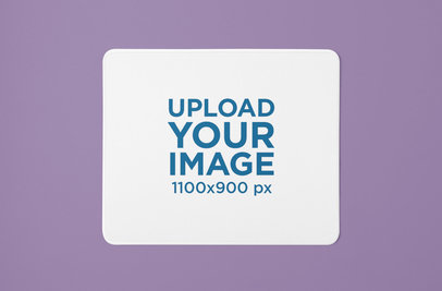 Simple Mockup of a Mousepad on a Customizable Surface