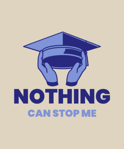 T-Shirt Design Generator with a Graduation-Themed Quote
