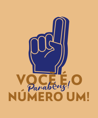 T-Shirt Design Generator Featuring a Graduation Day Quote