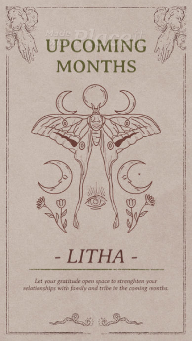 Esoteric Instagram Story Video Maker With a Dark Academia Aesthetic