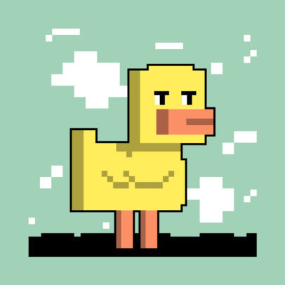 Twitch Sub Badge Maker Featuring Animal Graphics Inspired by Minecraft 5023