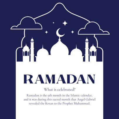 Instagram Post Design Creator to Share Ramadan-Themed Information 4985d-el1